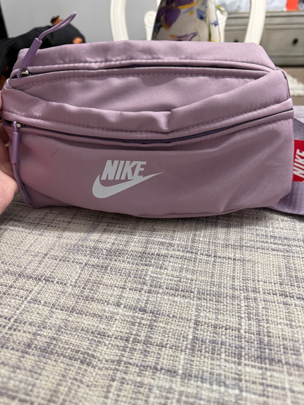 Nike Lavender Swoosh Waist Pack